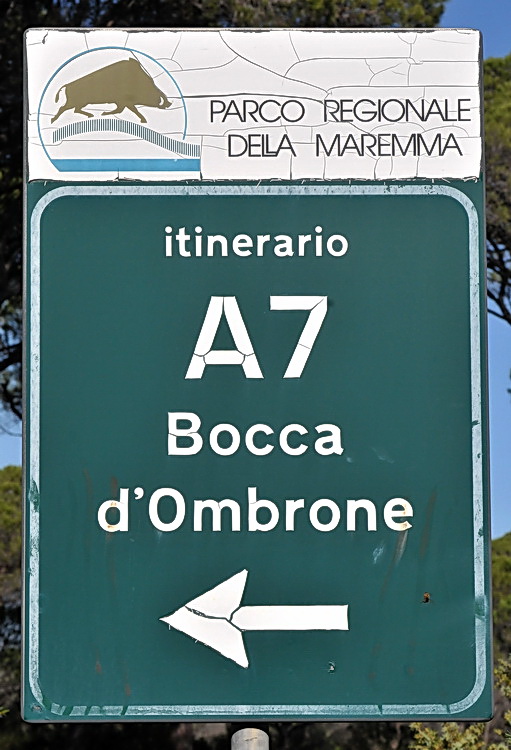 Da Alberese a Bocca d''Ombrone